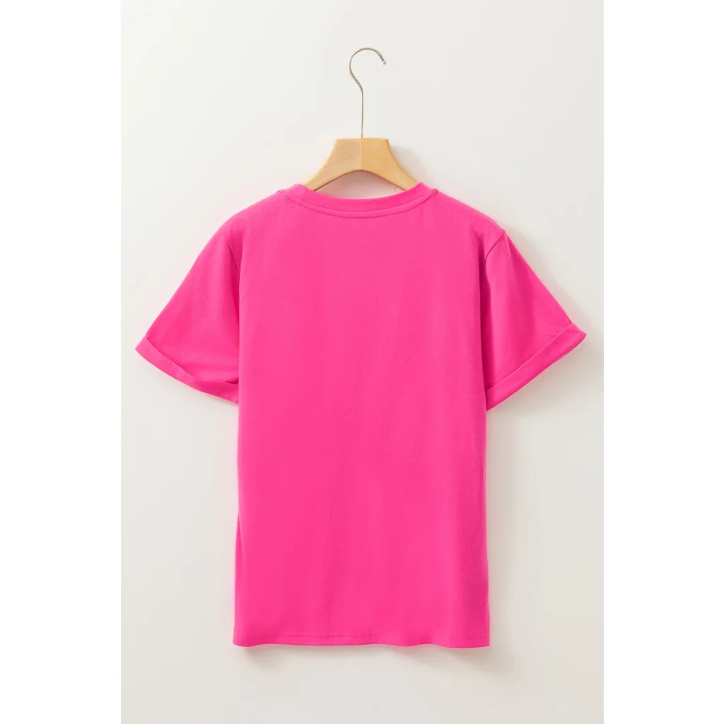 Rose Red Nutcracker Graphic Christmas Holiday T Shirt - L