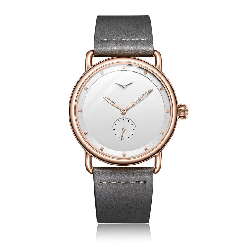 Rose shell white flour Elegant Men s Watch