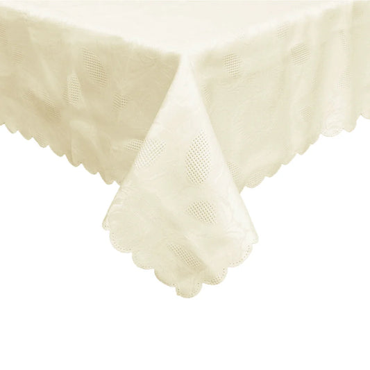 Rosie Luxury Jacquard Tablecloth Buttercup 150 x 210 cm