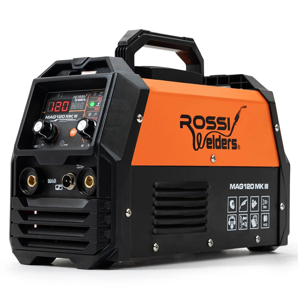 ROSSI 120 Amp Inverter Welder 3in1 Portable MMA ARC /MIG