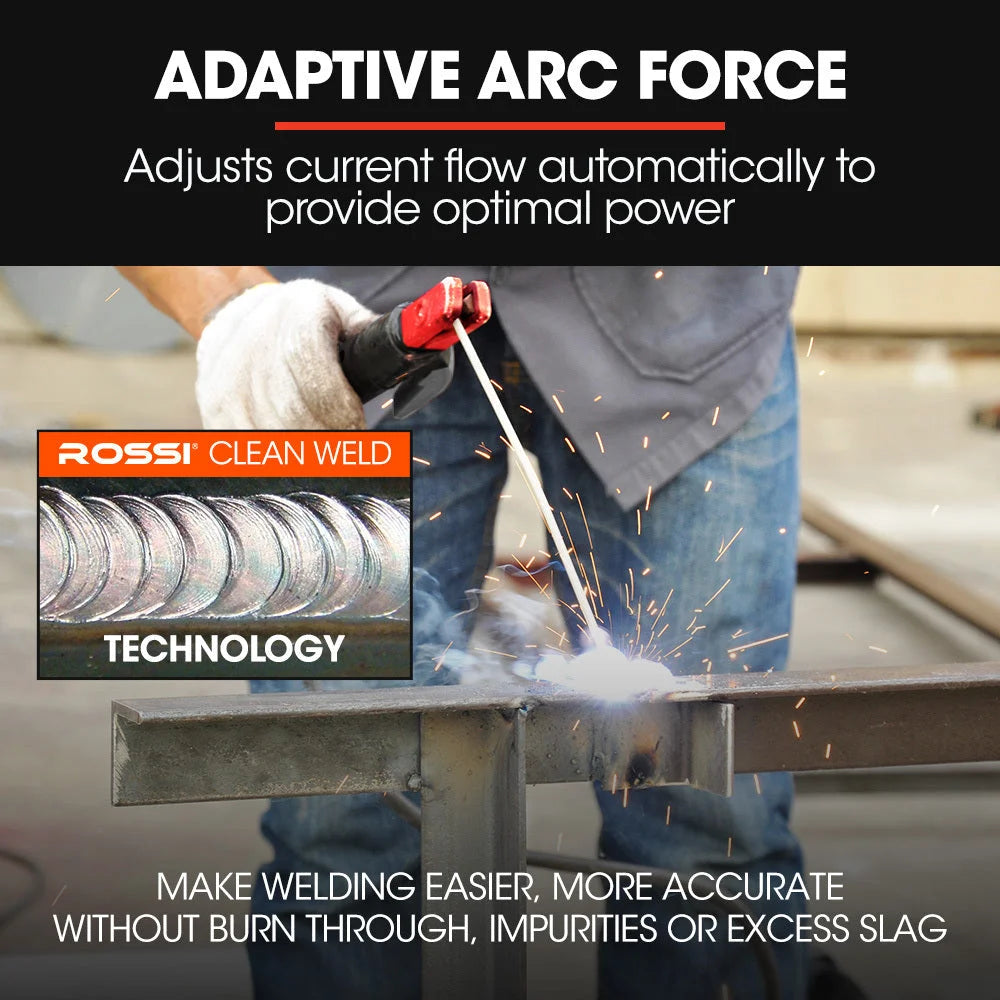 ROSSI 120 Amp Inverter Welder 3in1 Portable MMA ARC /MIG