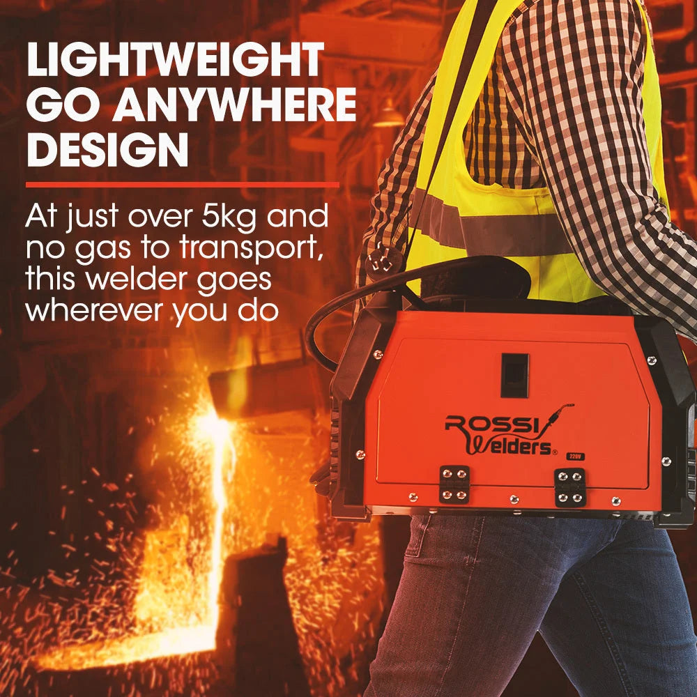 ROSSI 120 Amp Inverter Welder 3in1 Portable MMA ARC /MIG