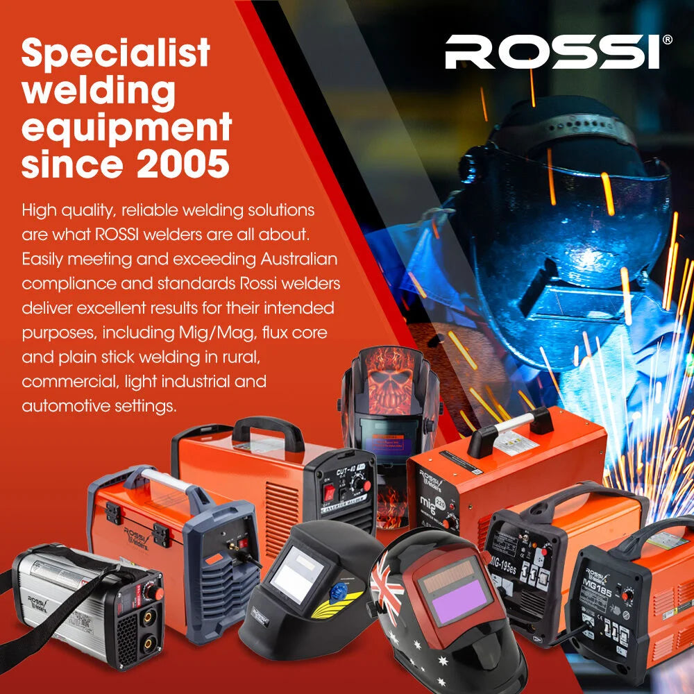 ROSSI 160 Amp Inverter Arc MMA Stick DC Welder Portable