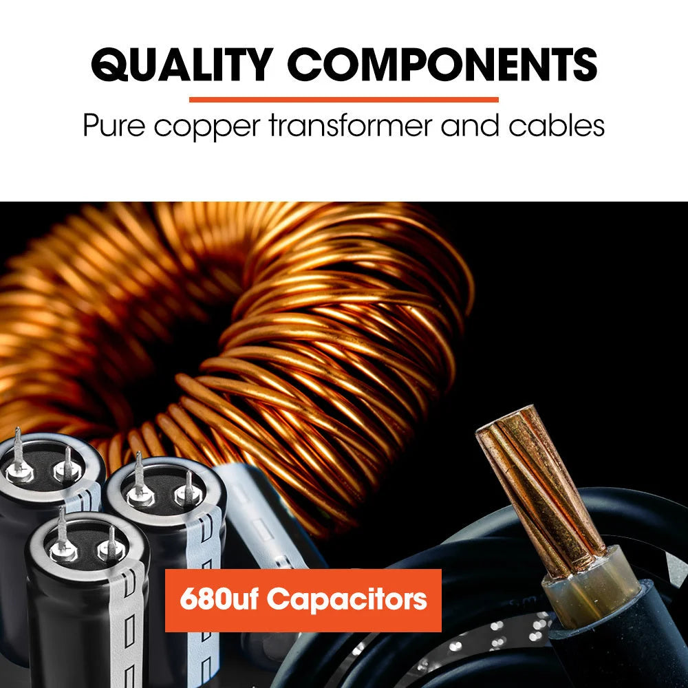 ROSSI 45A Plasma Cutter Non-Touch Pilot ARC for Easy Cuts