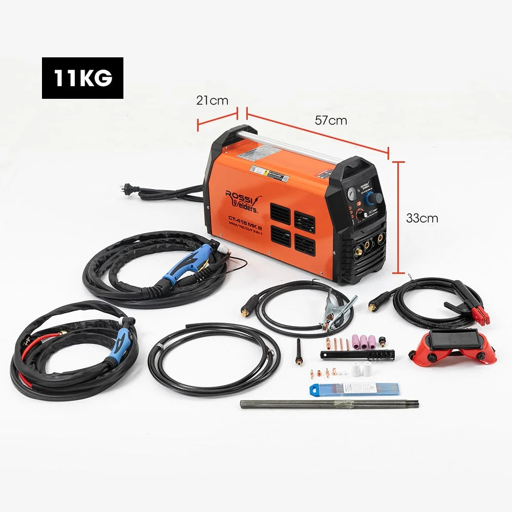 ROSSI Portable Inverter Welder Plasma Cutter 3in1