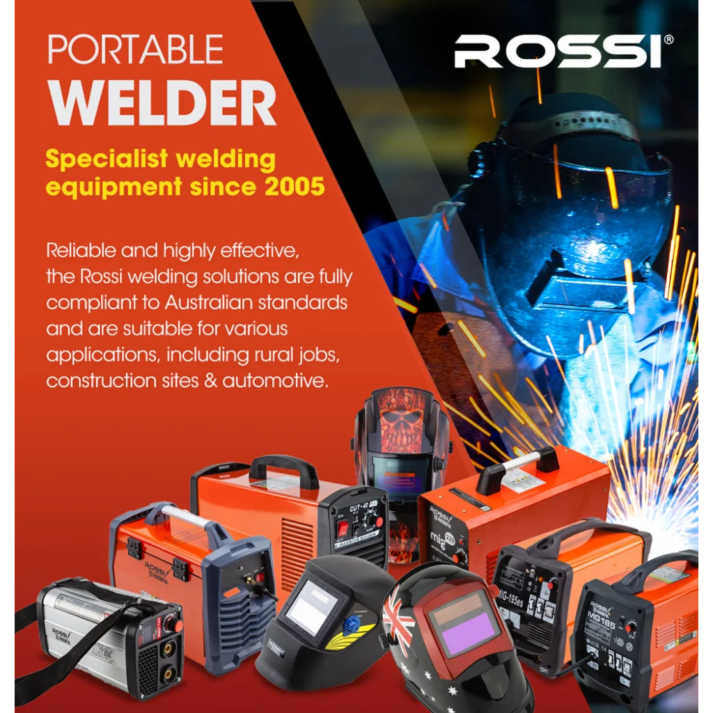 ROSSI Stick Welder 200 Amp Inverter Welding Machine MMA