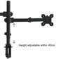 Rotatable Dual Screen Laptop Stand for Desktop