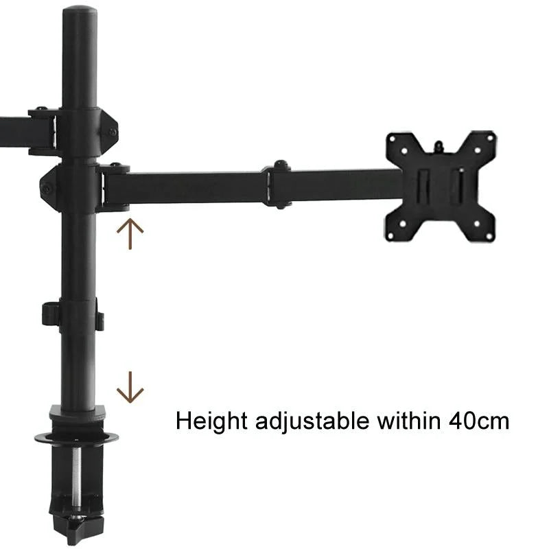 Rotatable Dual Screen Laptop Stand for Desktop