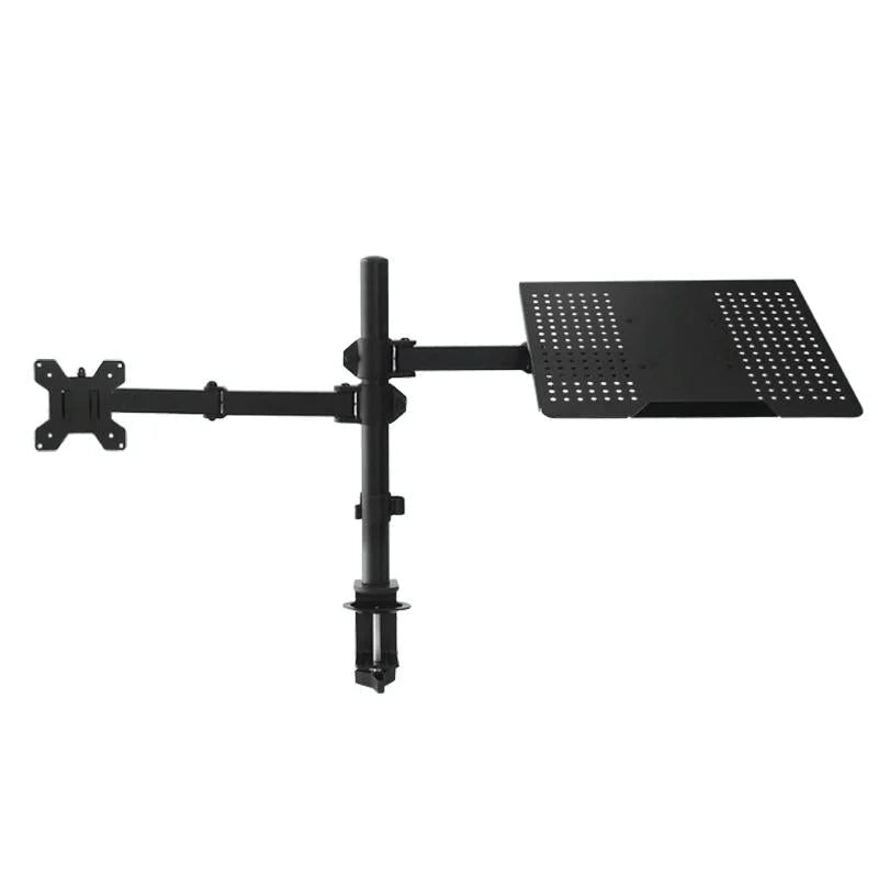 Rotatable Dual Screen Laptop Stand for Desktop
