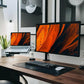 Rotatable Dual Screen Laptop Stand for Desktop