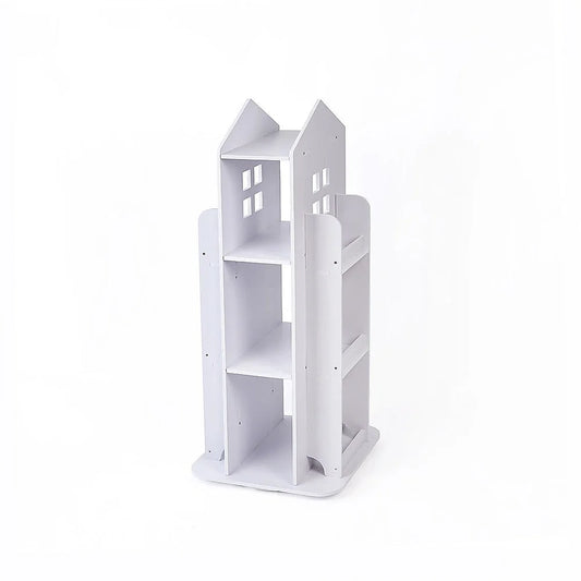 Rotating Bookcase Bookshelf Kid’s Book Organiser Rack