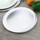 Round Aluminum Steel Pizza Tray 14-inch Home Oven Baking Plate Pan