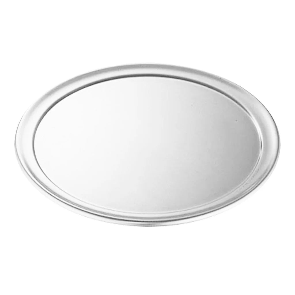 Round Aluminum Steel Pizza Tray 14-inch Home Oven Baking Plate Pan