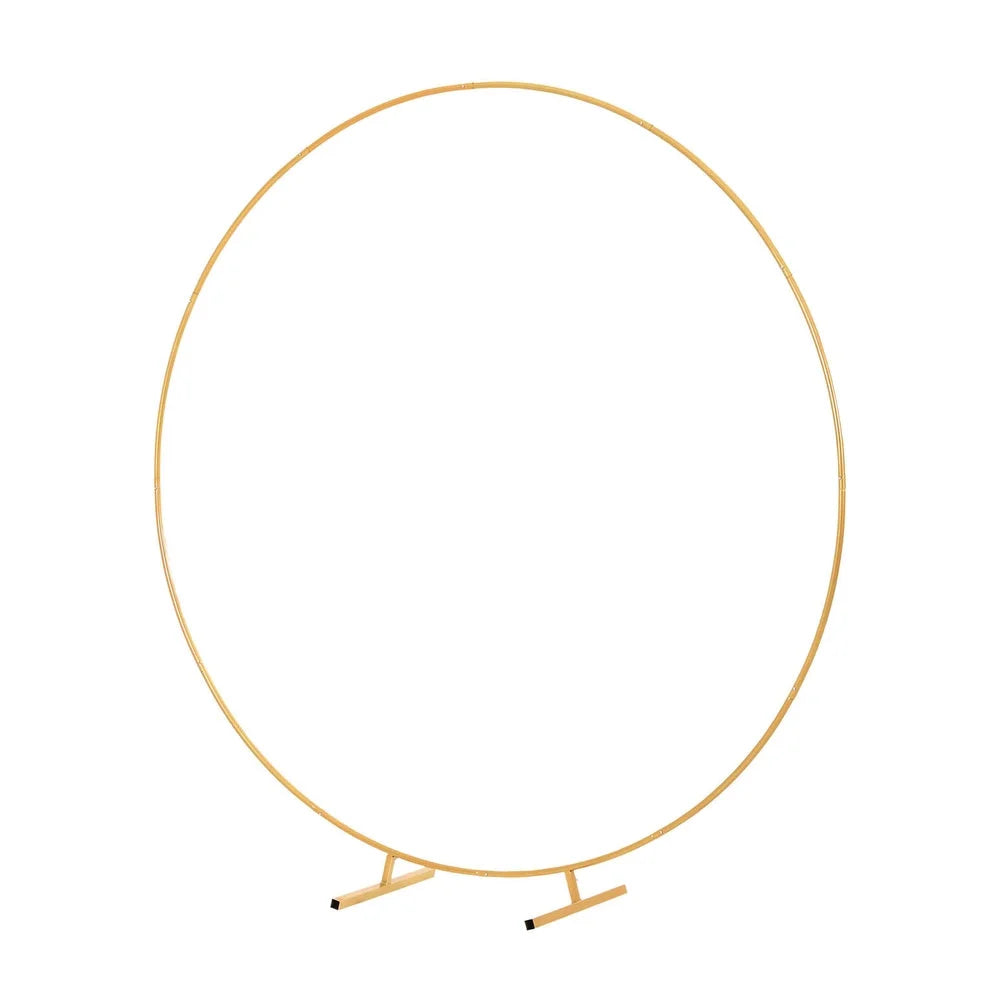 Round Backdrop Stand 2M for Wedding Party Flower Balloon
