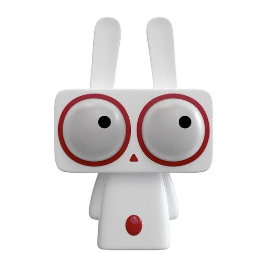 Round Eyes Cute Bobi Rabbit LED Night Light for Kids - USB