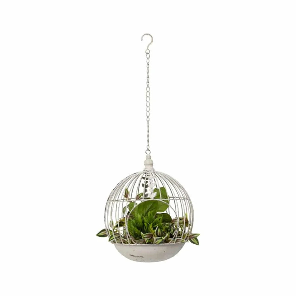 Round Hanging Martinique Birdfeeder / Planter 68cm - Home &