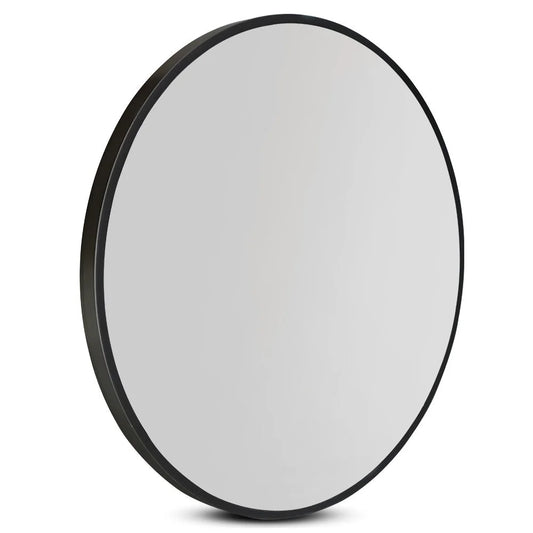 Round Wall Mirror 60cm Frameless - Bedroom