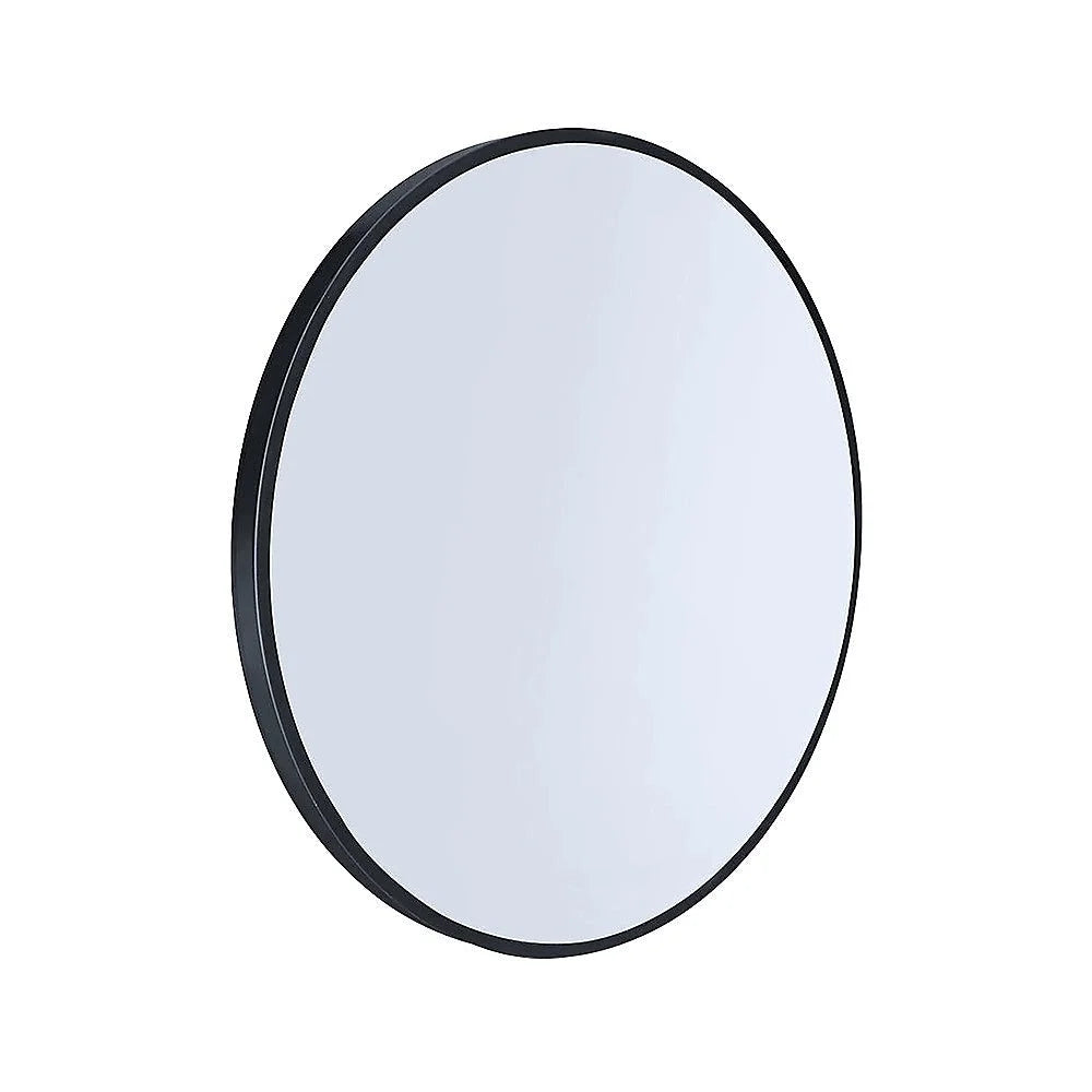 Round Wall Mirror 70cm Bathroom Makeup Mirror - Della