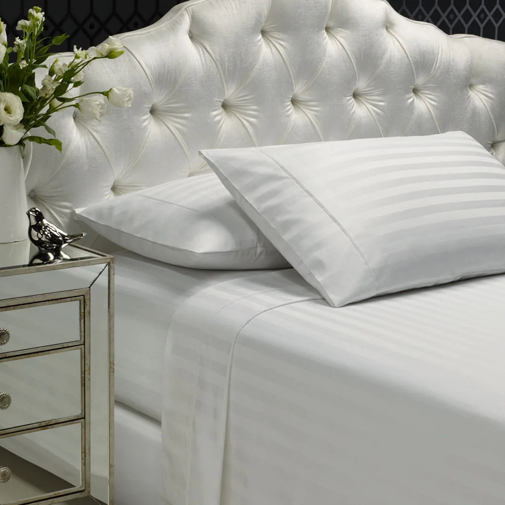 Royal Comfort 1200TC Sheet Set Damask Cotton Blend Ultra