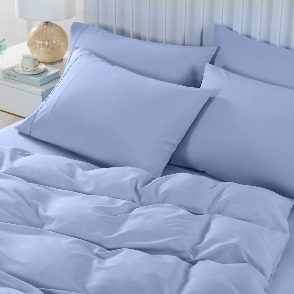 Royal Comfort 2000TC 6-Piece Bamboo Sheet & Quilt Cover Set