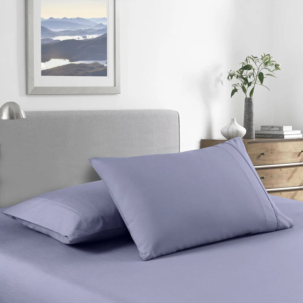 Royal Comfort Bamboo Cooling 2000TC Sheet Set - King Lilac Grey