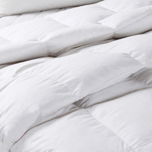 Royal Comfort Goose Deluxe 50/50 feather and down Quilt 500gsm -Queen-1951134838757134337