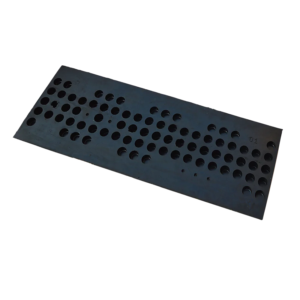 Rubber Speed Bump Hump Load 60T Pair of 1m Road Humps