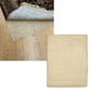 Rug Underlay Non-slip Cream Large 155x223 cm - Home & Garden