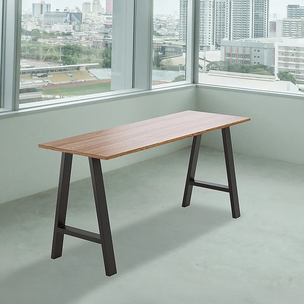 Rustic Dining Table Legs 2x Steel Industrial Vintage 71cm