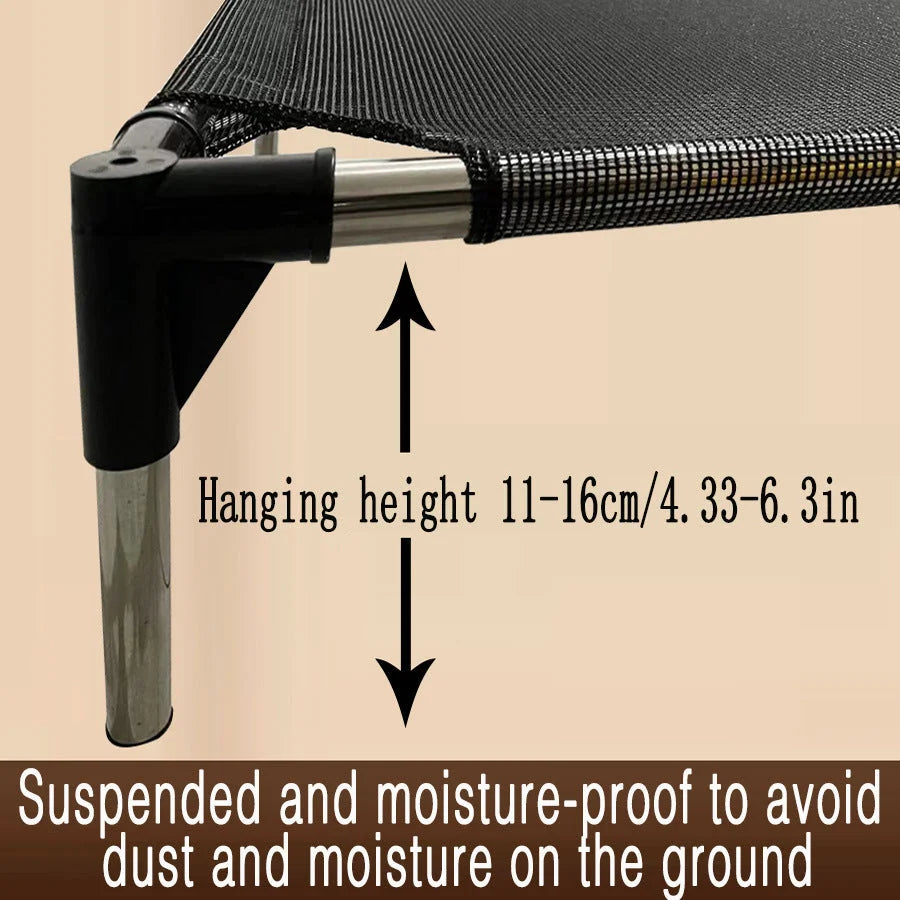 S Breathable and Cooling Elevated Pet Bed - Perfect