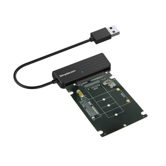 SA225 USB 3.0 to mSATA + M.2 (NGFF B Key) 2-in-1 Combo