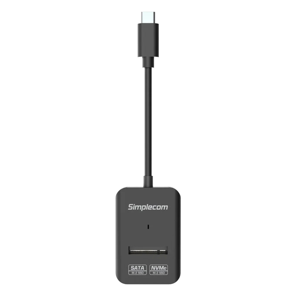 SA506 NVMe/SATA Dual Protocol M.2 SSD to USB-C Adapter