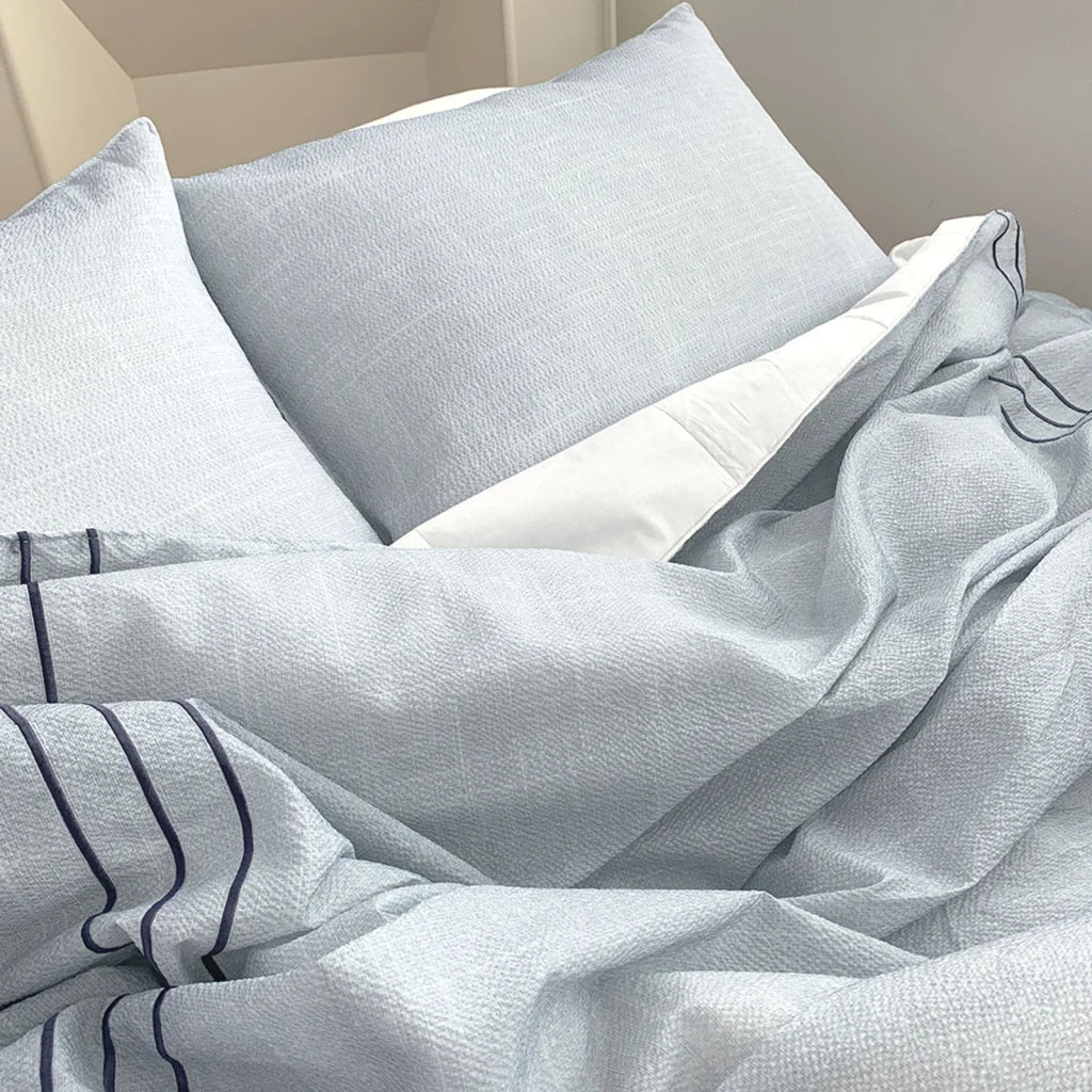 Saesom Flua Snow Comforter Set Queen Cool Quilt Bedspread