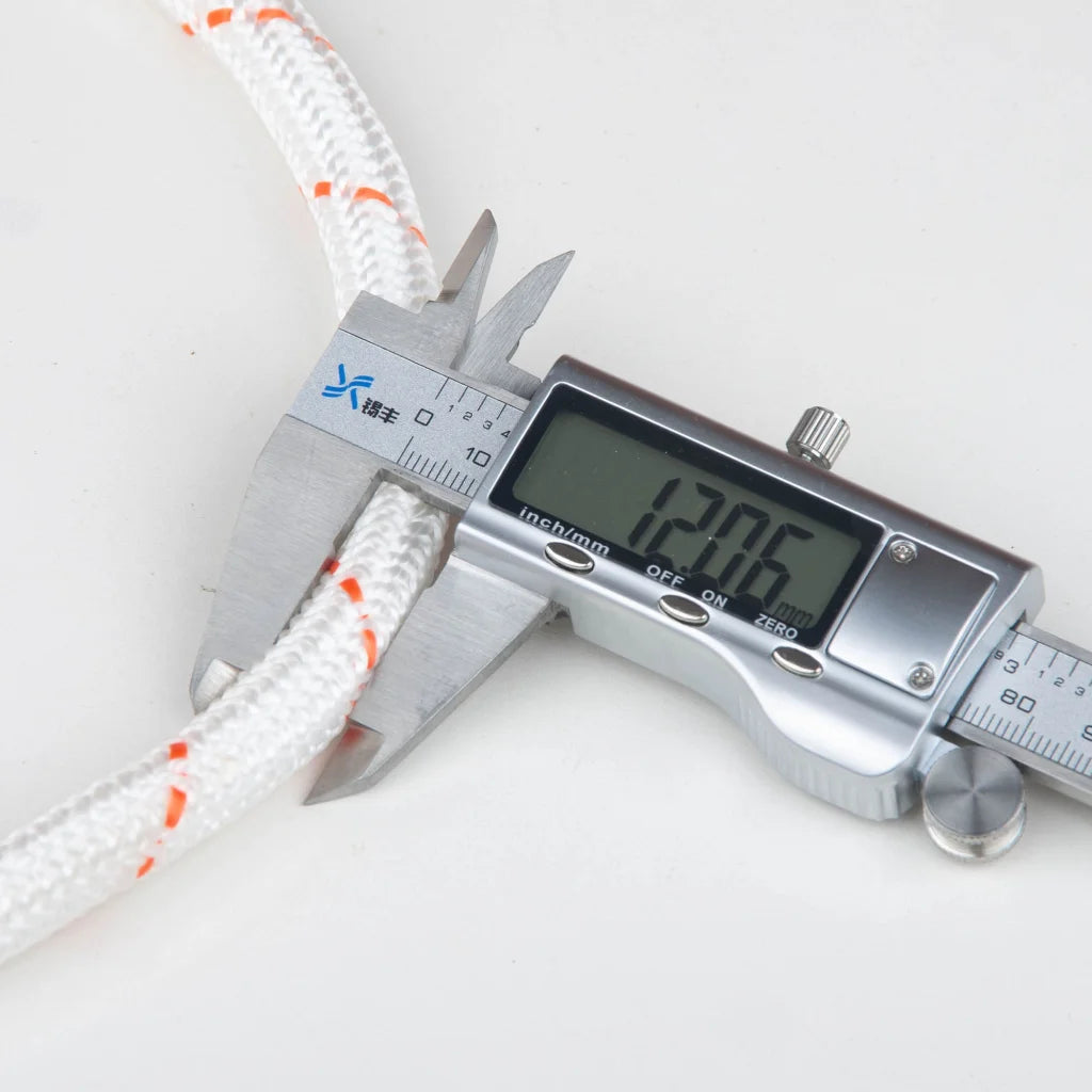 Safety Climbing Rope 12mm 20m Nylon Static Rock Outdoor