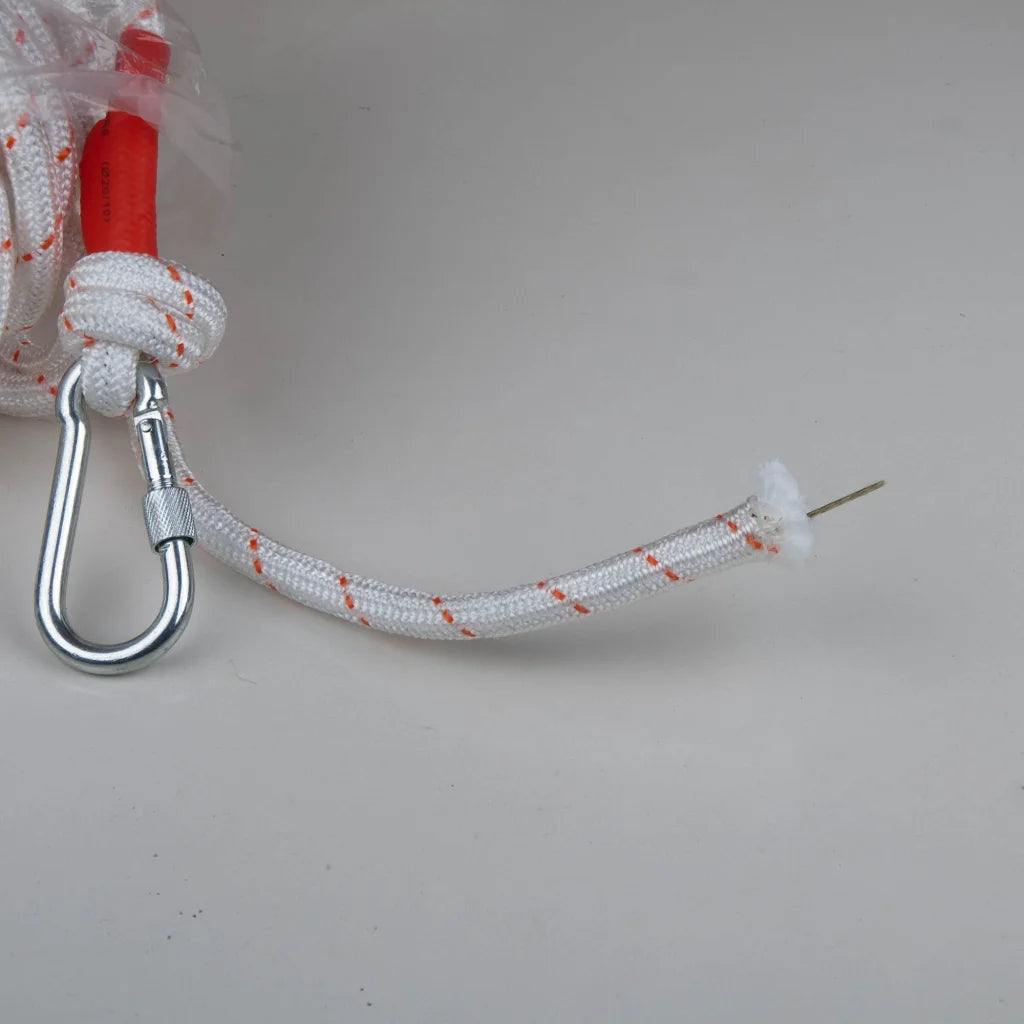 Safety Climbing Rope 12mm 20m Nylon Static Rock Outdoor