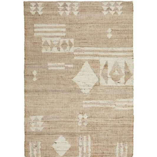 Sahara Abel Natural Rugs by Rug Culture-280X190CM