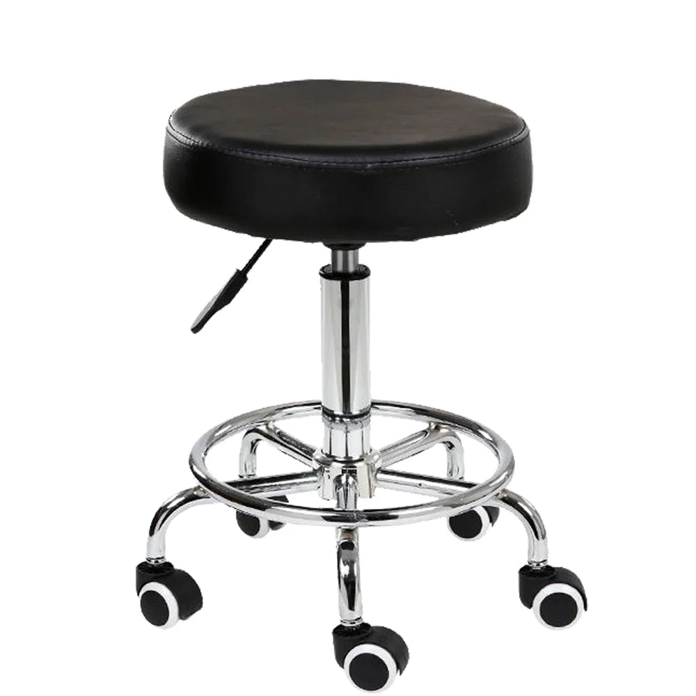 Salon Chair Bar Swivel Stool Office Roller Wheels Portable