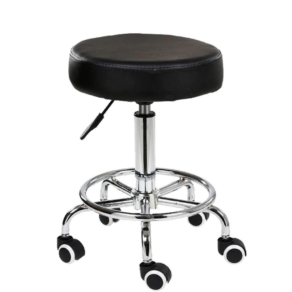 Salon Chair Bar Swivel Stool Office Roller Wheels Portable