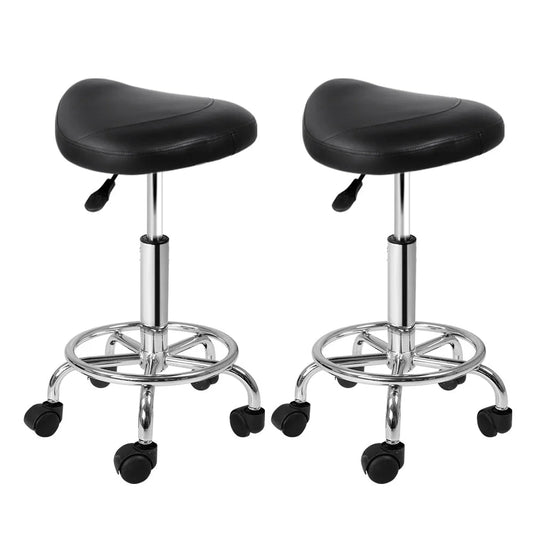 Salon Stool Saddle Swivel Barber Hairdresser Hydraulic Lift