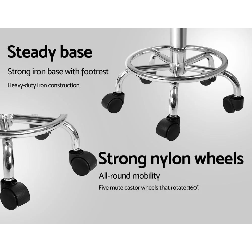 Salon Stool Saddle Swivel Barber Hairdresser