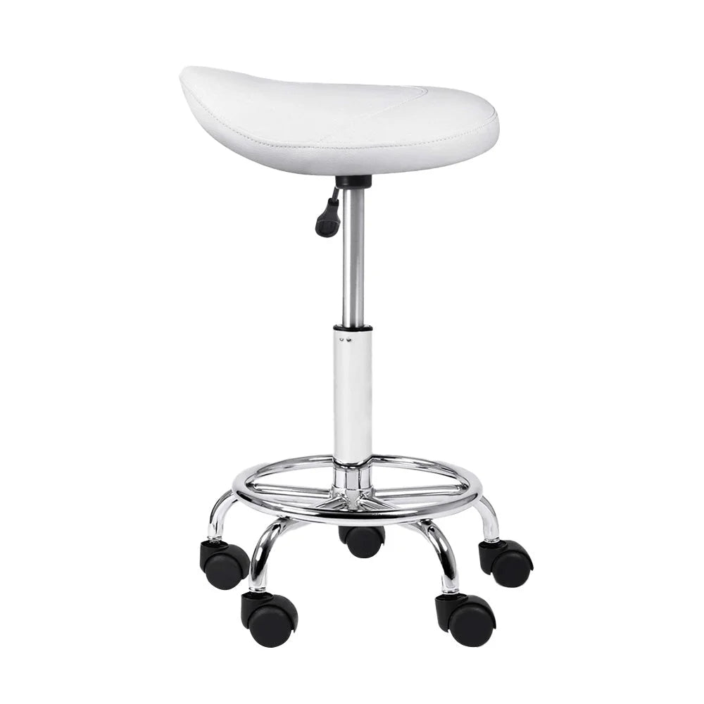 Salon Stool Saddle Swivel Barber Hairdresser Hydraulic Lift