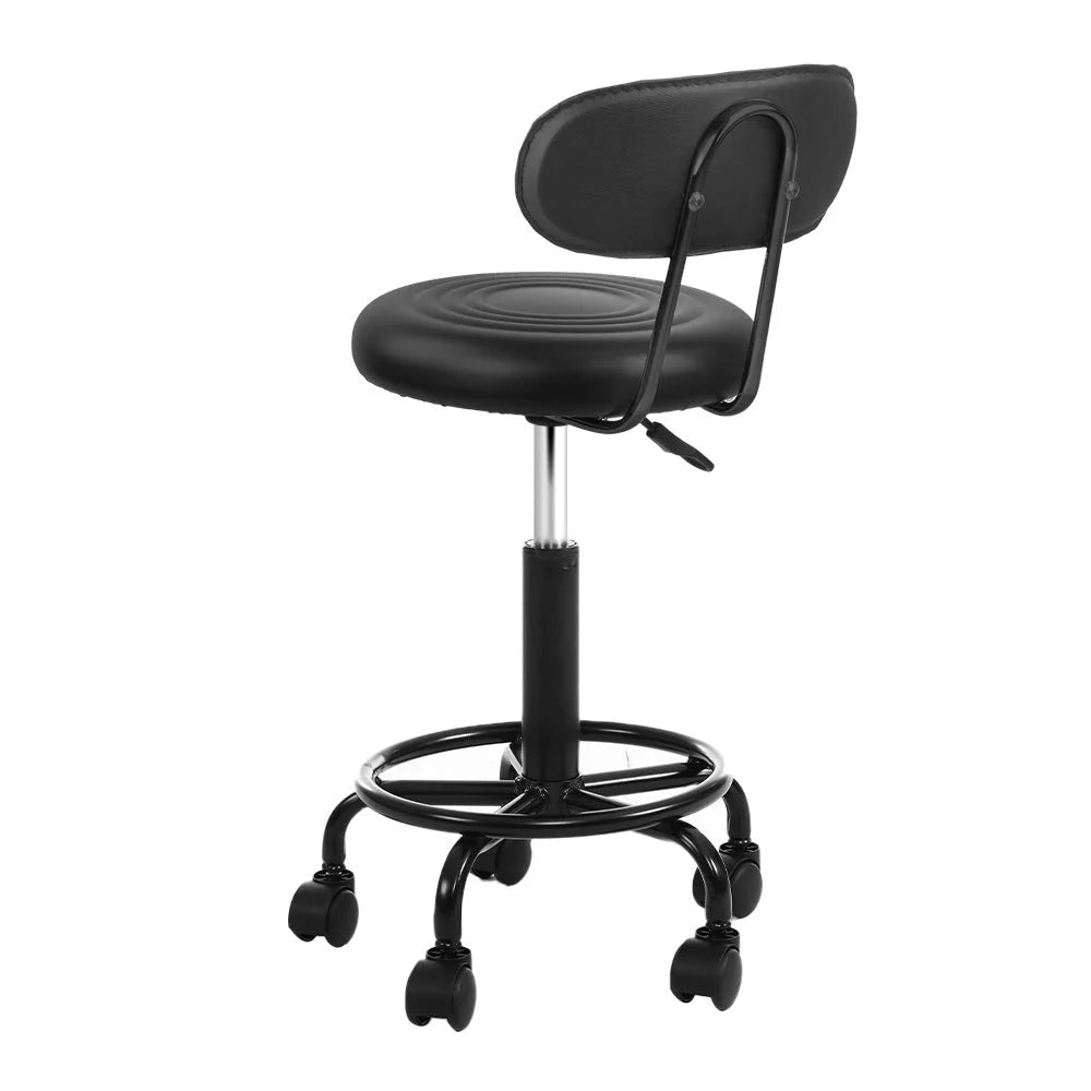 Salon Stool Swivel Chair with Back Barber Beauty Hydraulic