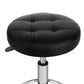 Black swivel salon stools