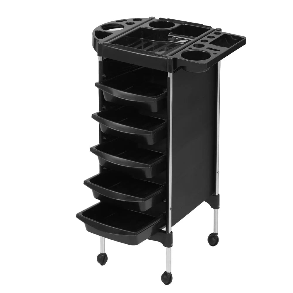 Salon Trolley Cart Spa Beauty Rolling Tray Hairdressing Storage 6 Tiers from Home My Garden
