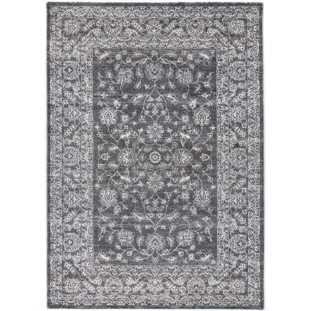 Salsa Dorian Grey Transitional Rug - 160x230 - Home & Garden