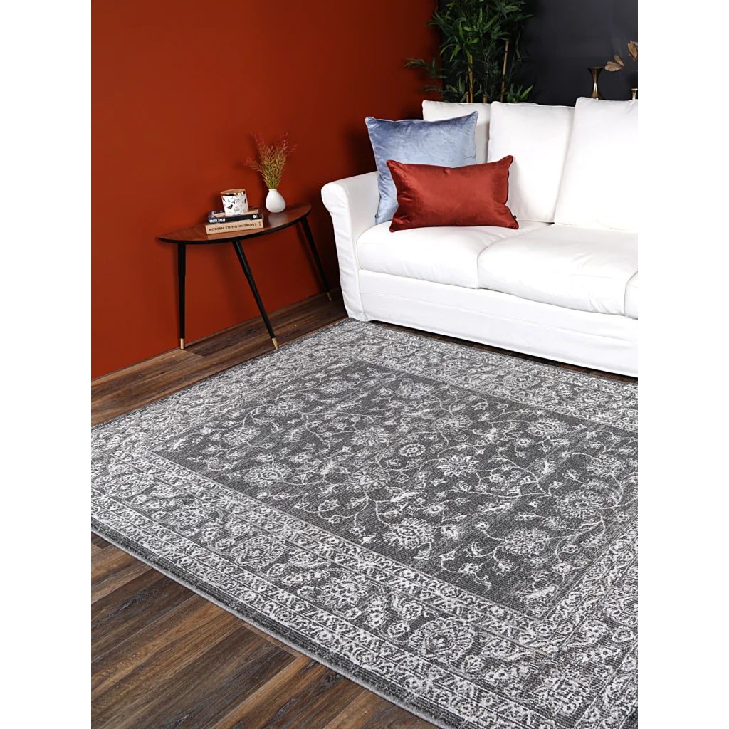 Salsa Dorian Grey Transitional Rug - 160x230 - Home & Garden
