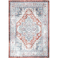 Salsa Seo Terracotta Ivory Transitional Rug - 160x230