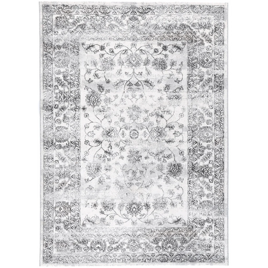 Salsa Serena Grey Ivory Rug - 160x230 - Home & Garden