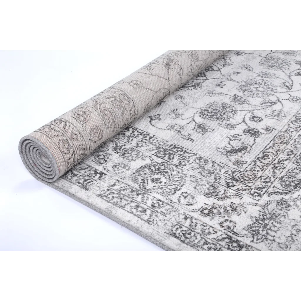 Salsa Serena Grey Ivory Rug - 160x230 - Home & Garden