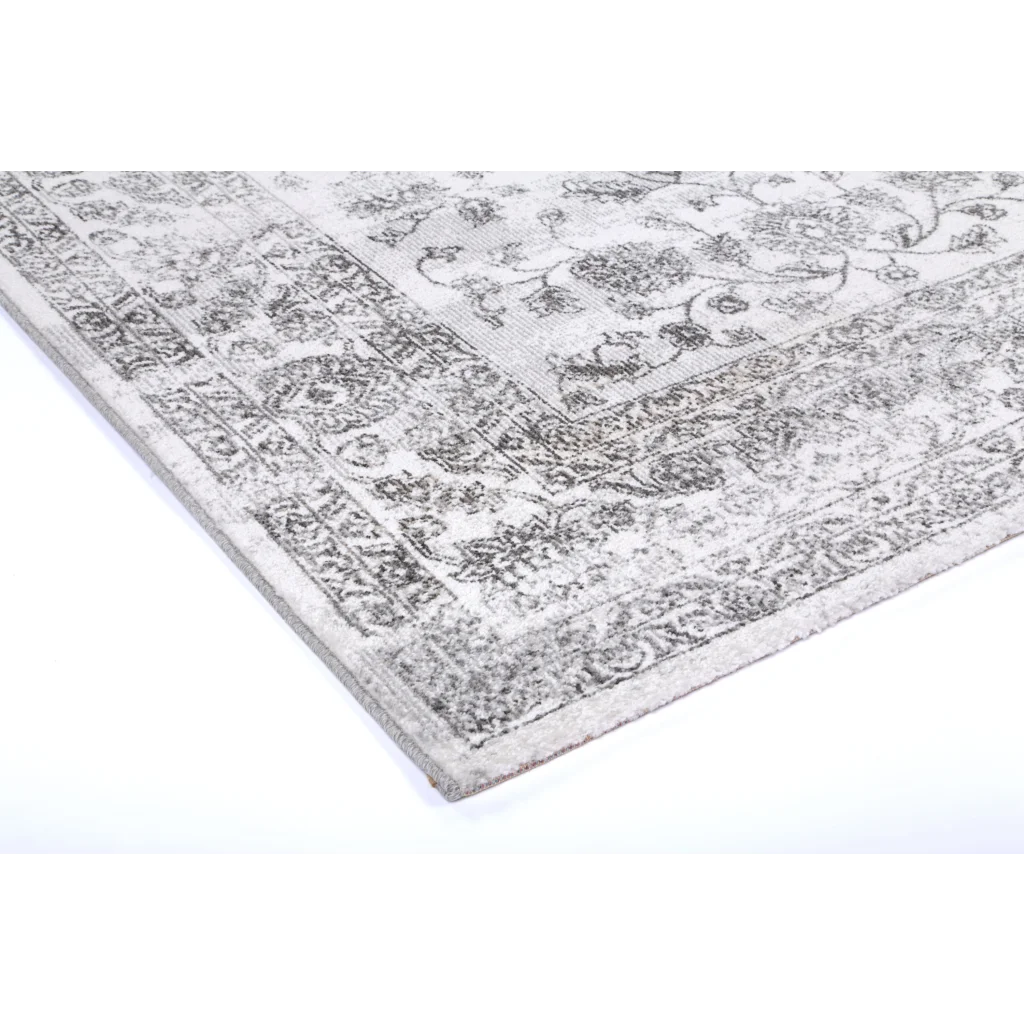 Salsa Serena Grey Ivory Rug - 160x230 - Home & Garden